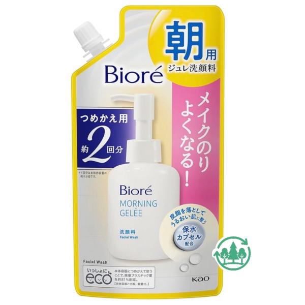 ビオレ 朝用ジュレ洗顔料 つめかえ用 アクアフローラルの香り 160ml 愛知南倉庫