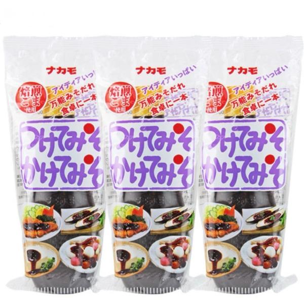 3個セット ナカモ つけてみそかけてみそ 400g　味噌風味　愛知南倉庫