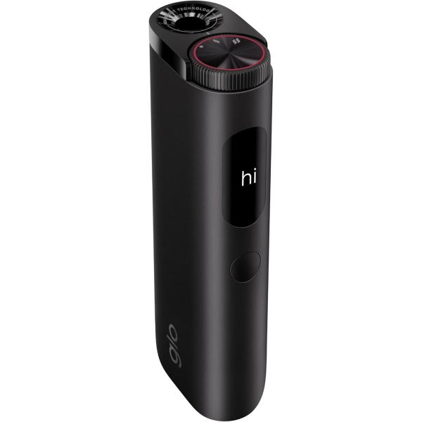 glo オブシディアン・ブラック グロー ハイパー プロ  加熱式タバコ 電子タバコ ディスプレイ搭載 神戸倉庫
