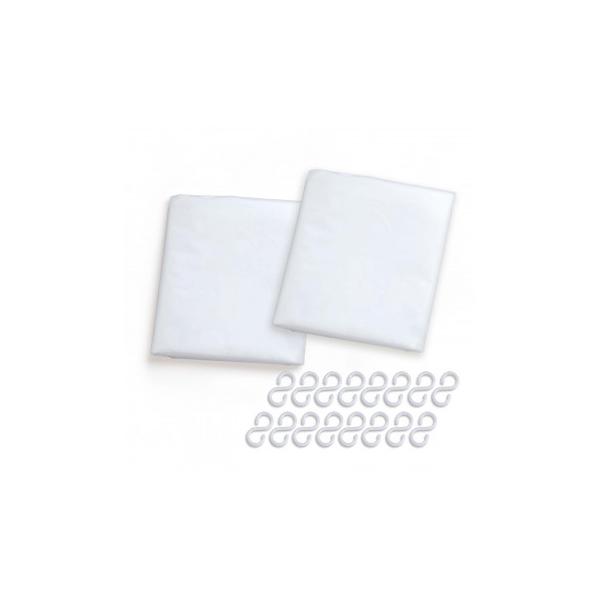 隙間風 ビニールカーテン カーテンすきま風防止カーテン 掃き出し窓用