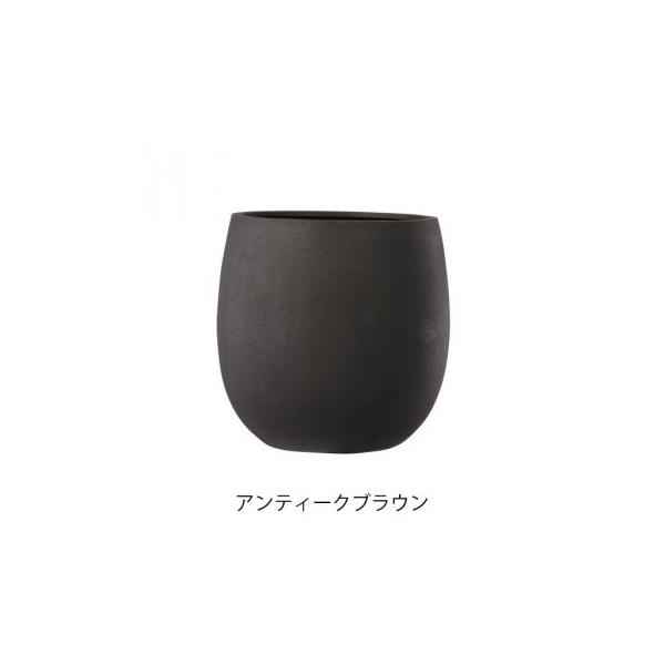 グリーンポット 植木鉢 テラニアス バルーン アンティークブラウン 