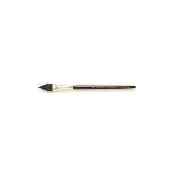 REMBRANDT レンブラント水彩画筆132 高級リス毛/オーバル T909-132-04(4号) 495478