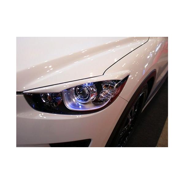 ダックスガーデン　エアロアイライン01 CX-5KF前期用 マシーングレー塗装品 新型CX-5 KF型用ダックスガーデン製エアロアイライン01 HP限定
