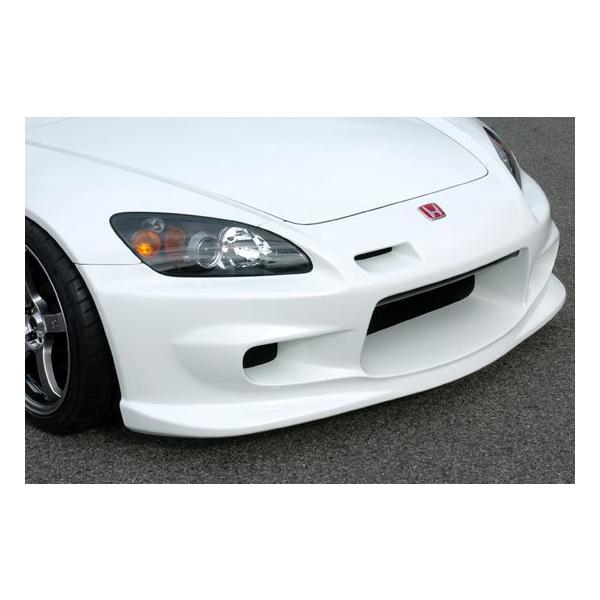 S2000 フロントバンパー　ings 直接引取 イングス N-SPEC」S2000（AP1/AP2）用フロントバンパー（FRP）（塗装可