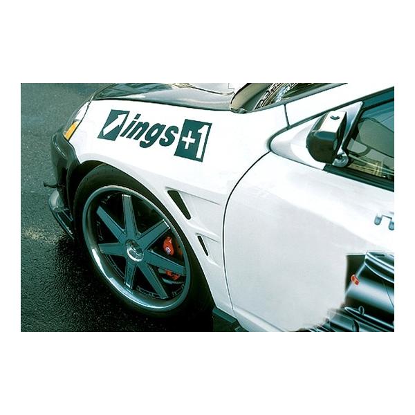 イングス N-SPEC」インテグラ（DC5）用+20mm フロントフェンダー（FRP