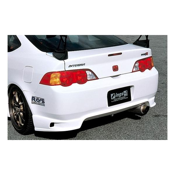 イングス N-SPEC」インテグラ（DC5）前期用リアバンパー（FRP）（塗装