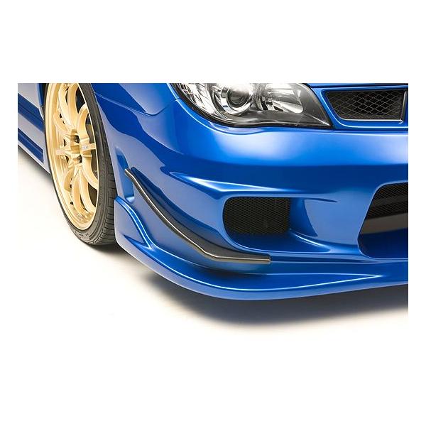 メーカー不明　GDB鷹目　インプレッサ WRX バンパー用　カーボン　カナード 模造品にご注意！ カーボン カナード インプレッサ GDB F型 鷹目
