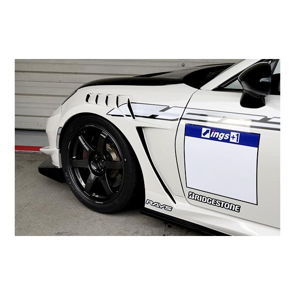 イングス N-SPEC」GR86（ZN8）用+9mm フロントワイドエアロフェンダー