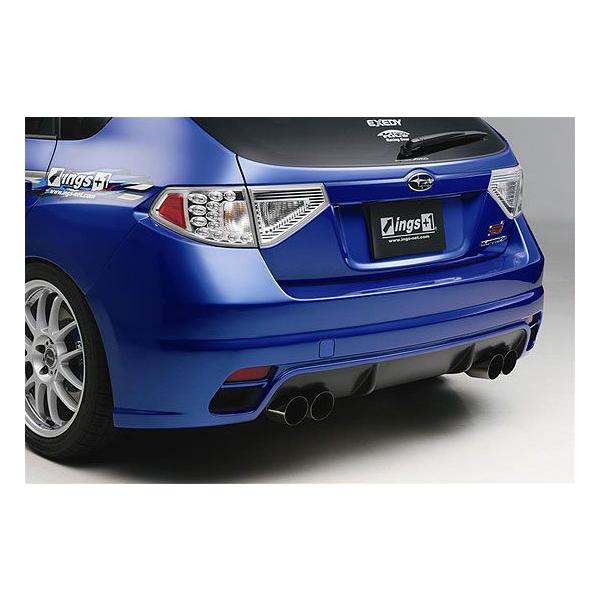 GRBインプレッサ用　乱人　リアバンパー 乱人 インプレッサ GRB GRF リアバンパー 未塗装 RANDO DIRect