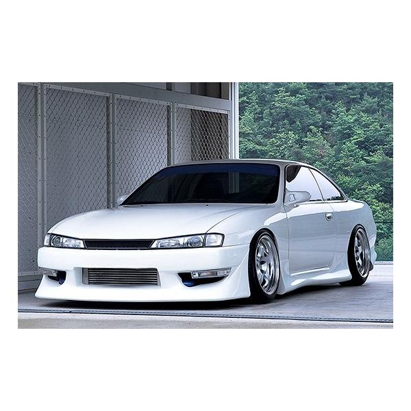イングス N-SPEC」シルビア（S14）後期用エアロ３点セット Type2（塗装