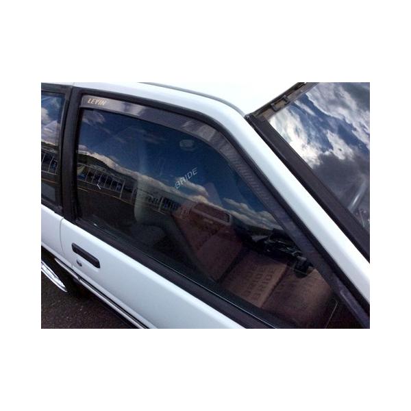 AE86 ドアバイザー(サイドバイザー)左右 ショートタイプ AE86 ドアバイザー(サイドバイザー)左右 ショートタイプ