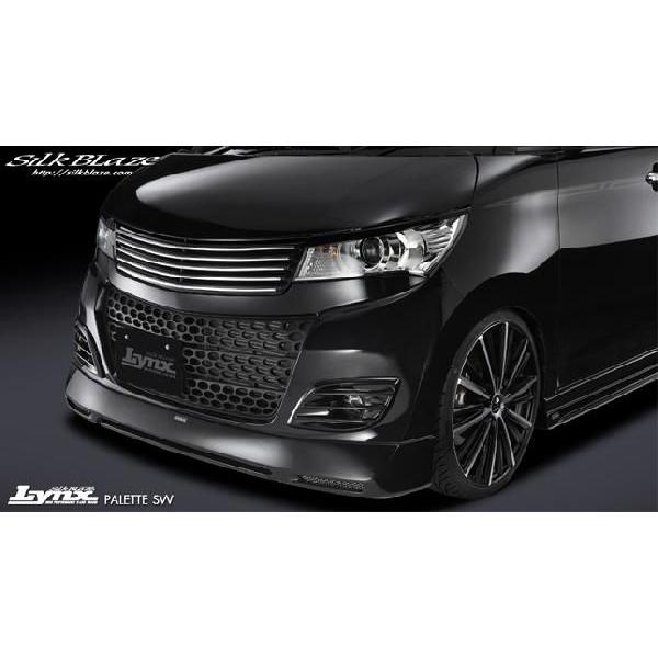 MK21S/パレット SW フロント グリル カラーNo C03 黒 ブラック MK21S