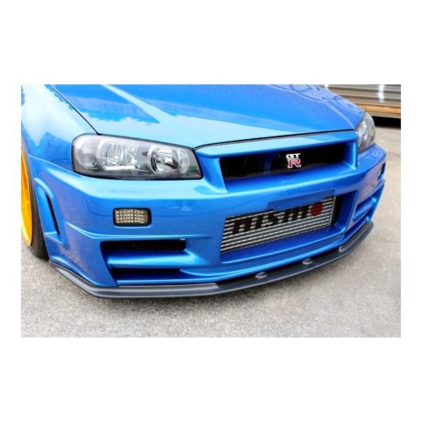 BNR34純正フロントディヒューザー BNR34 R34 GT-R アンダーリップ FRP フロントディフューザー