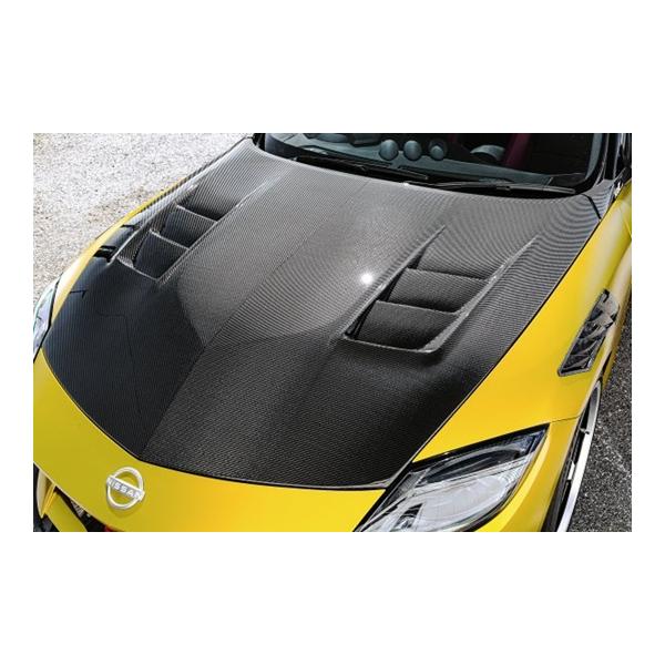トップシークレット」フェアレディZ（RZ34/400Z）用エアロボンネット