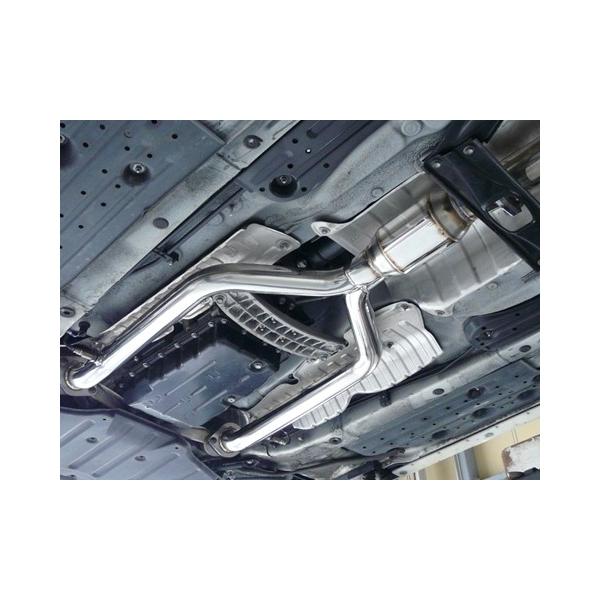 「ZEES EX」レクサス GS-F（DBA-URL10）用スポーツ触媒付きフロントパイプ