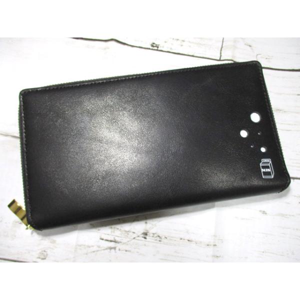 SALE 財布 メンズ 長財布 ラウンド マディジャックスープ 本革 スリムなギャルソンシリーズ シルバーストライプデザイン おまけ付き 財布 メンズ 長財布 ラウンド ブランド 本革 マディジャックスープ