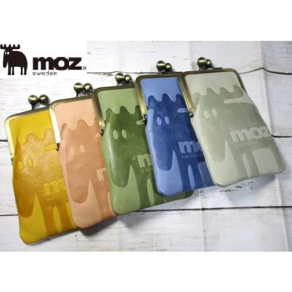 moz（モズ） マルチケース レディース 財布 がま口 スマホケース