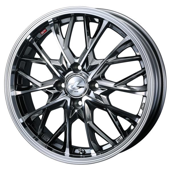 WEDS（ウェッズ） 0041704 アルミホイール1本 LEONIS MV 15インチ リム