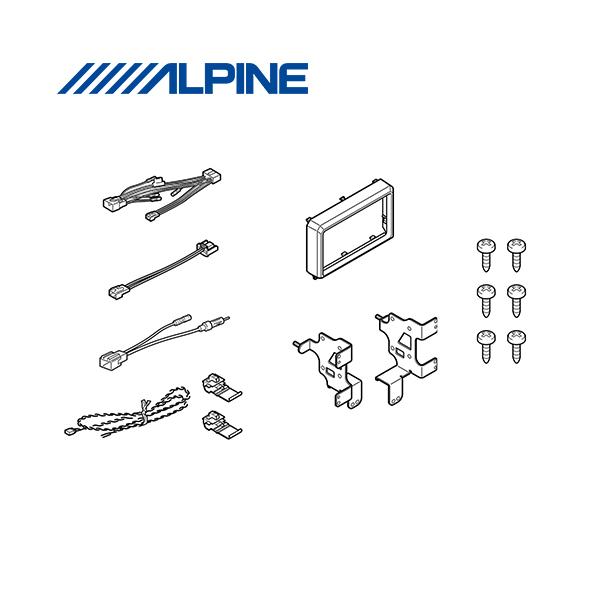 アルパイン X9NXL、ジムニー用取付けキット KTX-X9-JI-64 セット ALPINE（アルパイン） 取付キット KTX-X9-JI-64 ジムニー/ジムニー