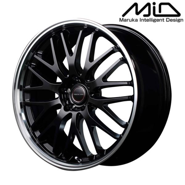 美品 純正 18インチ アルミホイール 1本 マルカサービス MID アルミホイール1本 VERTEC ONE EXE 10 18インチ