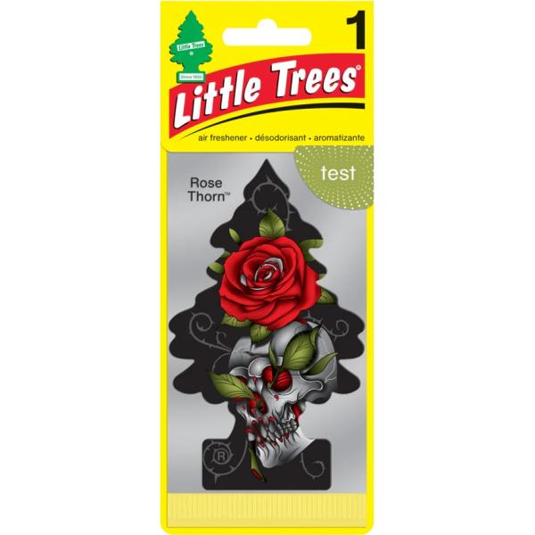 他サイト： Little Trees air freshener リトルツリー エアーフレッシュナー LT030 Rose Thorn ローズソーン 1P パックの商品画像