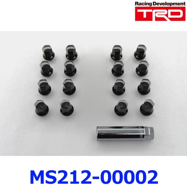 TRD ホイールナットセット MS212-00002 M12×P1.5 17HEX(テーパー座) 16