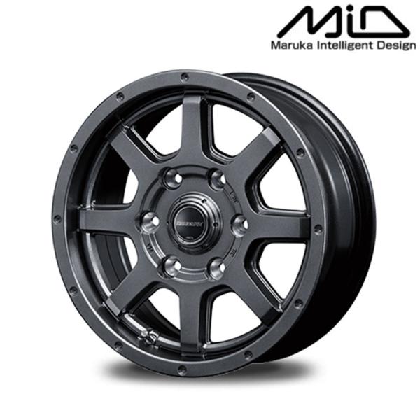 マルカサービス MID アルミホイール1本 ロードマックス ROADMAX MUD