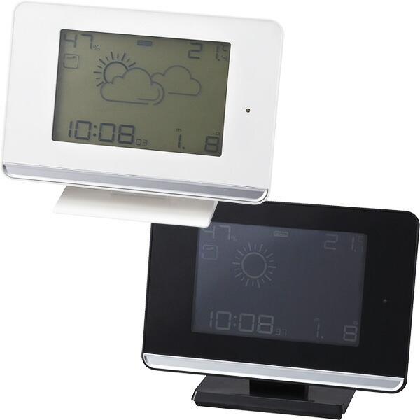 電波時計 ｌｃｄウェザーステーションクロック 在庫限り Idlcr066 掛け時計 Clock World 通販 Yahoo ショッピング