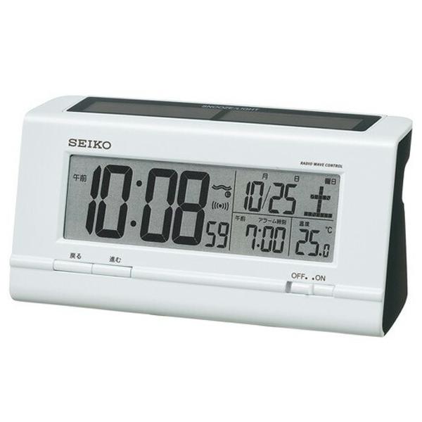 Seiko セイコー 置き時計 デジタル 電波時計 Sq766w Sksq766w 掛け時計 Clock World 通販 Yahoo ショッピング