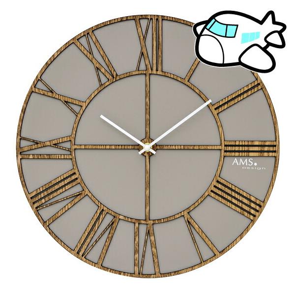 値下げしました！ ロココ調 両面 花柄ローマ数字掛時計 無音　ブラウン 楽天市場】☆倉庫移転の為、在庫処分SALE！☆ ロココ調 無音