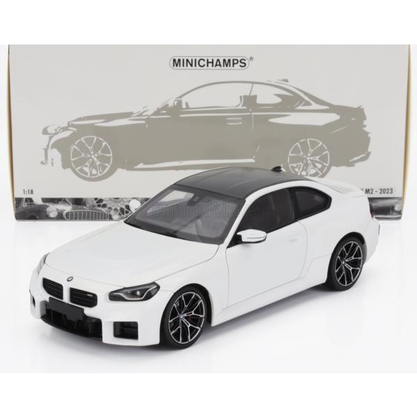 ミニチャンプス 1/18 BMW M2 CS クーペ G42 2020 ホワイト 1/18 BMW M2 CS Coupe G42 (White) 2020 Diecast Model Car by