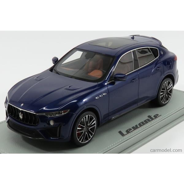 ミニカー 3 8l 1 18 Material 18 マセラティ レヴァンテ 18 Suv r Models Maserati Levante Trofeo 3 8l V8 590hp 18 Blue Met rc1844b rc1844b ミニカーショップ ええもん堂