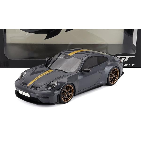 ポルシェ 911 R ミニカー　2台セット　世界限定品 GTスピリット 爆買 ミニカー 1/18 ポルシェ 911 GT3 GT-SPIRIT 1/18