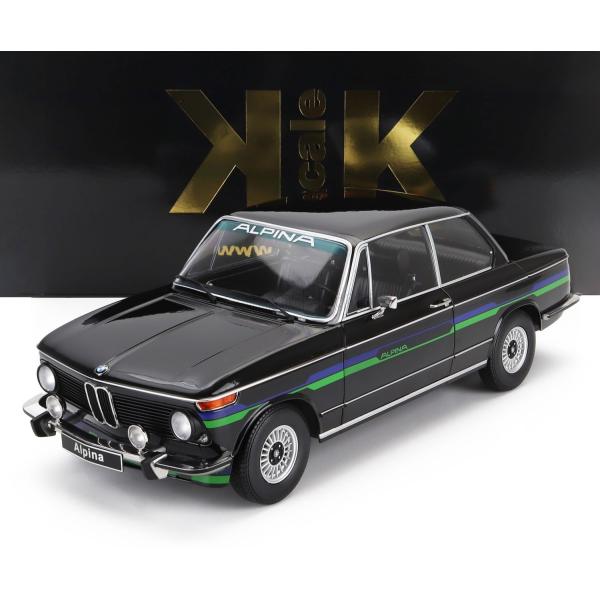 KK 1/12 BMW 2002 アルピナ 2シリーズ 1974 (ブラック) BMW 2002 アルピナ 2シリーズ 1974 ブラック/ KK-SCALE 1/12