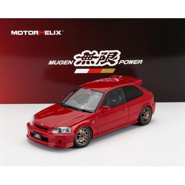 ホンダ ミニカー 1/18 シビック MOTORHELIX HONDA CIVIC EK9 TYPE R