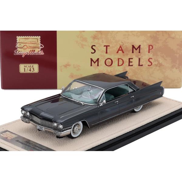 ミニカー アメ車 1/43 キャデラック エルドラド STAMP-MODELS 1/43 CADILLAC ELDORADO BROUGHAM PININFARINA 1960 GREY MET STM60013