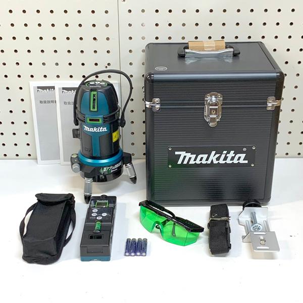 未使用】makita マキタ レーザー墨出し器 フルライン SK507GDZ 充電式