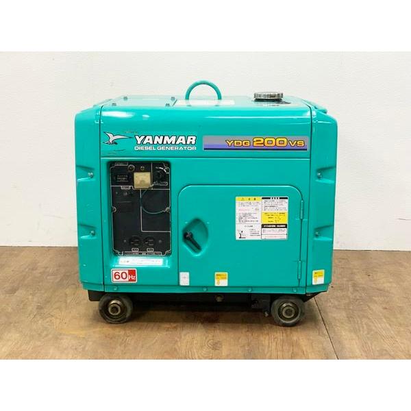 YANMAR/ヤンマー 2.0kVA ディーゼルエンジン発電機 YDG200VS-6E YANMAR/ヤンマー 2.0kVA ディーゼルエンジン発電機 YDG200VS-6E