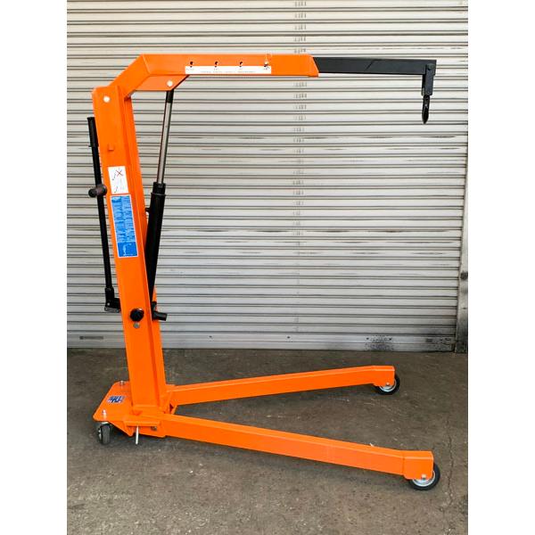 ★売ります★コンパクトクレーン　GP-5/DE 車輛機器株式会社 中古 引取限定・大阪吹田】OMCN 500kg エンジンクレーン GP5/DE / 折り畳み