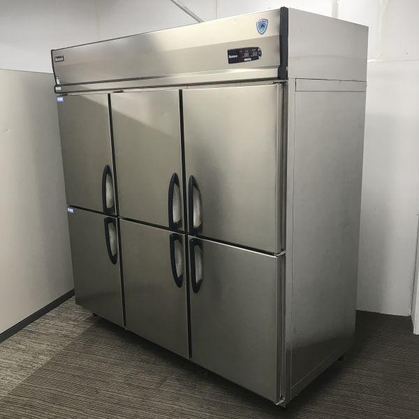 大和冷機 縦型冷凍冷蔵庫 633S2-PL-EC 中古 4ヶ月保証 2018年製 三相200V 幅1800x奥行800 厨房【無限堂大阪店】