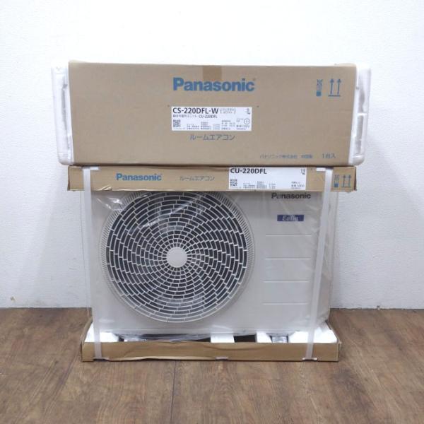未使用・引取限定】Panasonic/パナソニック 2.2kwルームエアコン CS 
