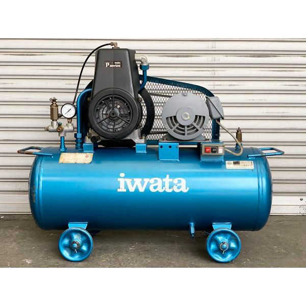 iwata エアーコンプレッサー SP-15PBR 2馬力 タンク80L 業務用 iwata エアーコンプレッサー SP-15PBR 2馬力 タンク80L 業務用