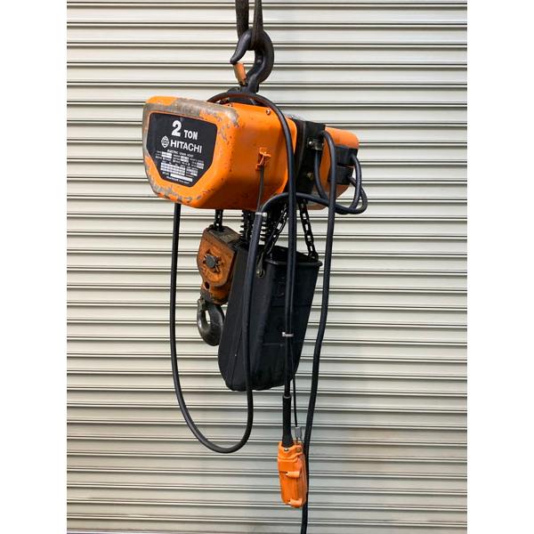 HITACHI/日立 2t 3m 電動チェーンブロック 2S 1速 三相200V HITACHI/日立 2t 3m 電動チェーンブロック 2S 1速 三相200V