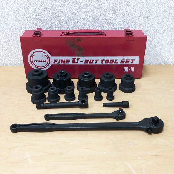 富士精密 ファインU-ナット専用締付工具セット FINE U-NUT TOOL 富士精密 ファインU-ナット専用締付工具セット FINE U-NUT TOOL