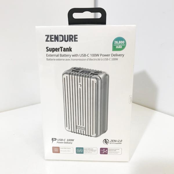未開封品】Zendure/ゼンデュア Supertank モバイルバッテリ 100W 未開封品】Zendure/ゼンデュア Supertank モバイルバッテリ 100W