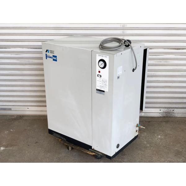 アネスト岩田 1.5kW 2馬力 オイルフリーパッケージコンプレッサー
