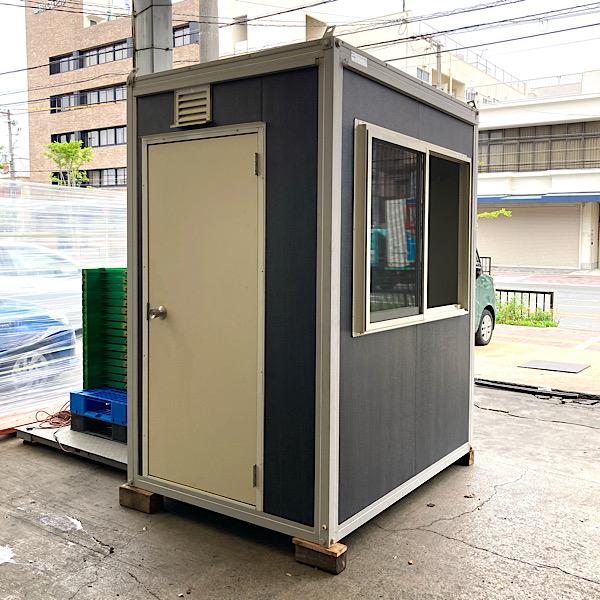 引取限定】ユニットハウス プレハブ 休憩室 守衛 ガードマン 約 引取限定】ユニットハウス プレハブ 休憩室 守衛 ガードマン 約
