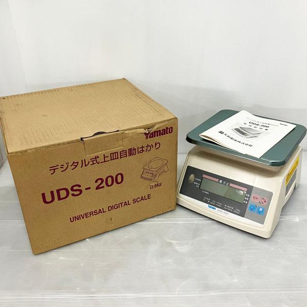 未使用】ヤマト/YAMATO デジタル式上皿自動はかり UDS-200 2500g 未使用】ヤマト/YAMATO デジタル式上皿自動はかり UDS-200 2500g