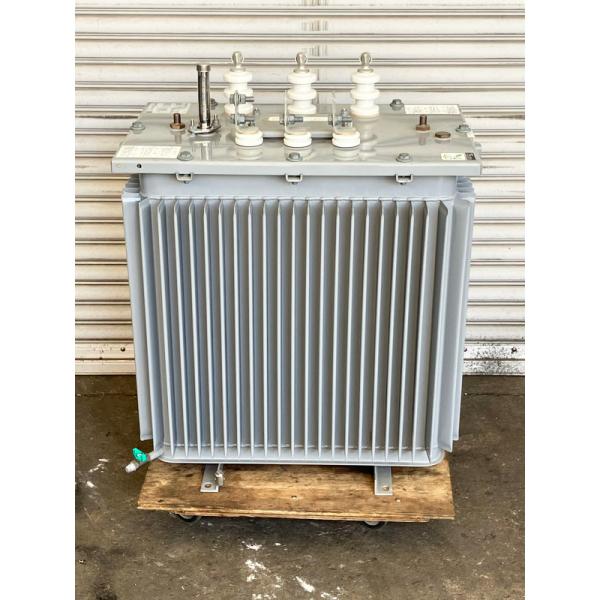 MITSUBISHI/三菱 75kVA 60Hz 三相 油入変圧器 RA-3R形 2019年製 MITSUBISHI/三菱 75kVA 60Hz 三相 油入変圧器 RA-3R形 2019年製