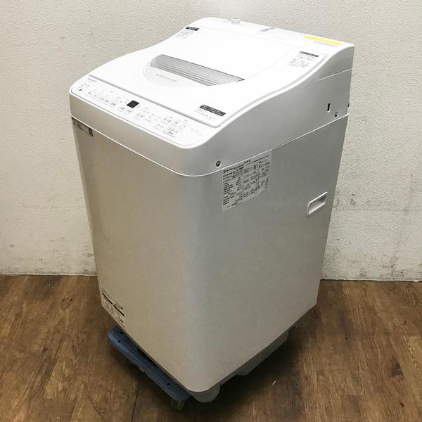 中古】SHARP/シャープ ES-TX6G-S 縦型洗濯乾燥機 洗濯6.5kg 乾燥